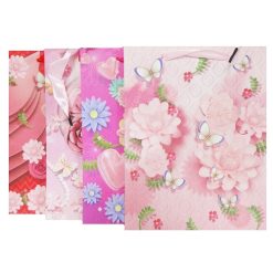 Gift Bags 3D Flowers Smll Asst-wholesale