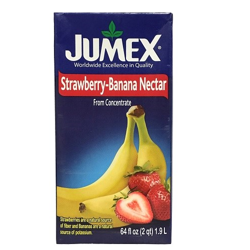 Jumex Tetra Pack 64oz Straw-Banana-wholesale