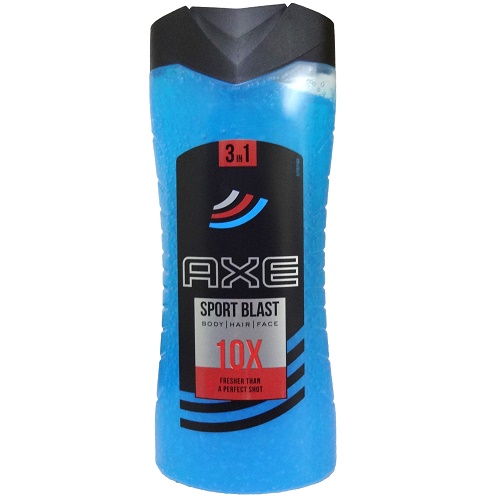 Axe Body Wash 400ml 3 In 1 Sport Blast-wholesale
