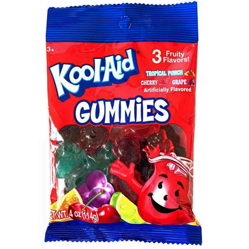 Kool-Aid Gummies 4oz Asst Flavors-wholesale