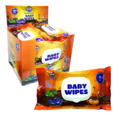 Baby Wipes 40ct Cars-wholesale