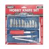 Hobby Knife Set 13pc W-Case-wholesale Hobby Knife Set 13pc W-Case-wholesale