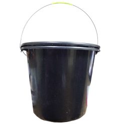 Bucket Plastic Black-wholesale