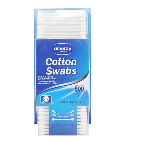 Amoray Cotton Swabs 500ct-wholesale