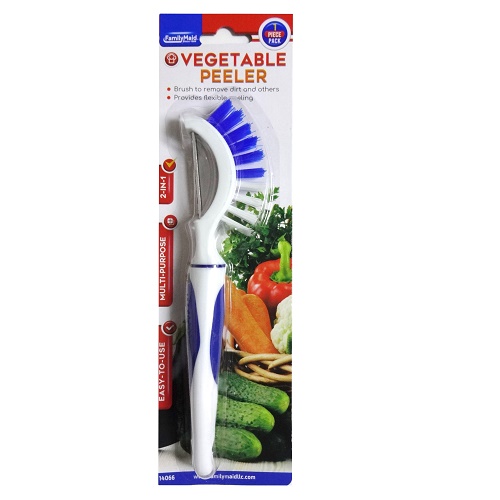 Vegetable Peeler & Brush 1pc-wholesale