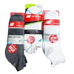 NB Sports Socks 4pk Asst-wholesale