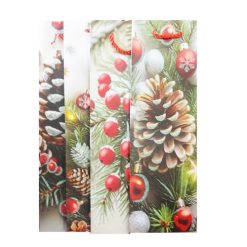 X-Mas Wine Gift Bags Asst-wholesale