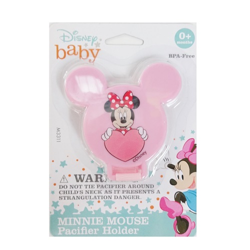 Baby Pacifier Holder Minnie Asst-wholesale