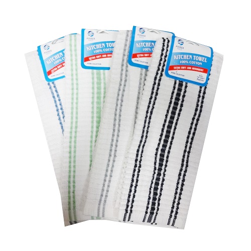 Kitchen Towels 16X26in W-Stripes Asst-wholesale