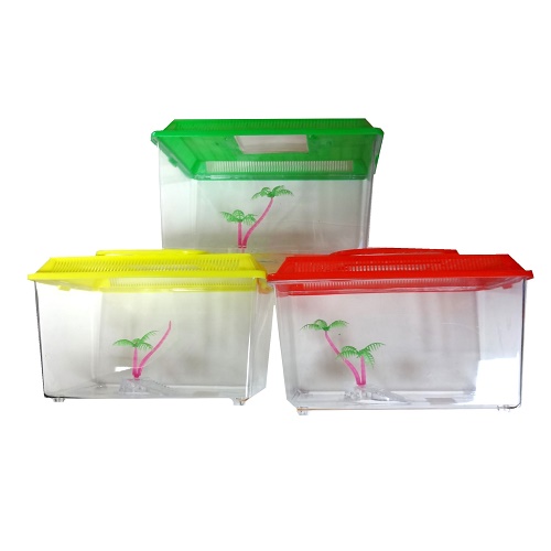 Fish Tank 5X9in Asst Clr Lids-wholesale Fish Tank 5X9in Asst Clr Lids-wholesale