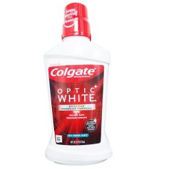 Colgate Mouthwash Optic White 16oz Icy-wholesale