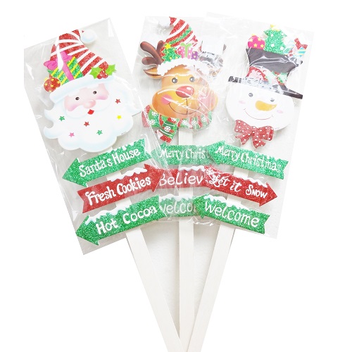 X-Mas Yard Signs 27in Asst-wholesale X-Mas Yard Signs 27in Asst-wholesale