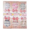 Nails Pre-Glued 12ct W-Glitter Asst Clrs-wholesale Nails Pre-Glued 12ct W-Glitter Asst Clrs-wholesale