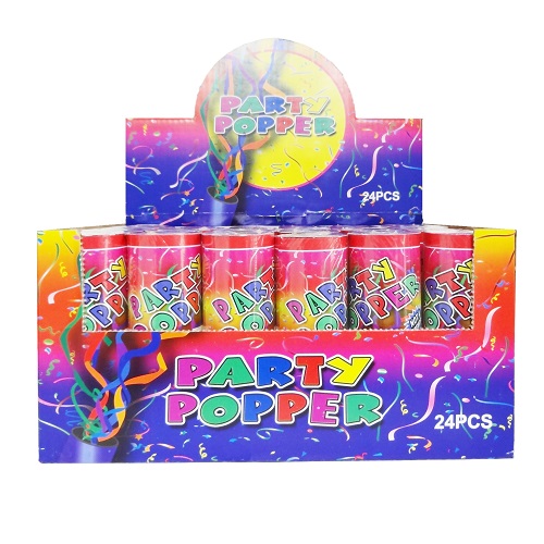 Party Poppers Fiesta 10cm Display-wholesale