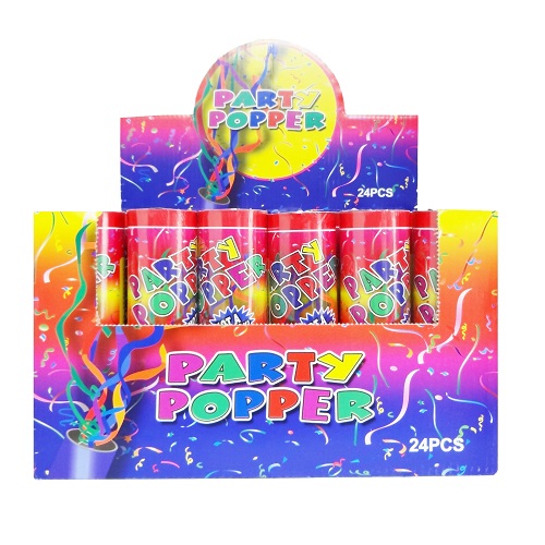 Party Poppers Fiesta 15.5cm Display-wholesale