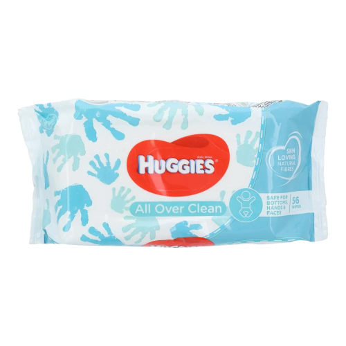 Huggies Baby Wipes 56ct All Over Clean-wholesale