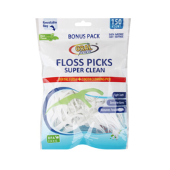Oral Fusion Floss Picks 150ct Spr Clean-wholesale