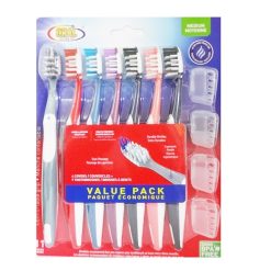 Oral Fusion Toothbrush 11pk Asst Clrs-wholesale