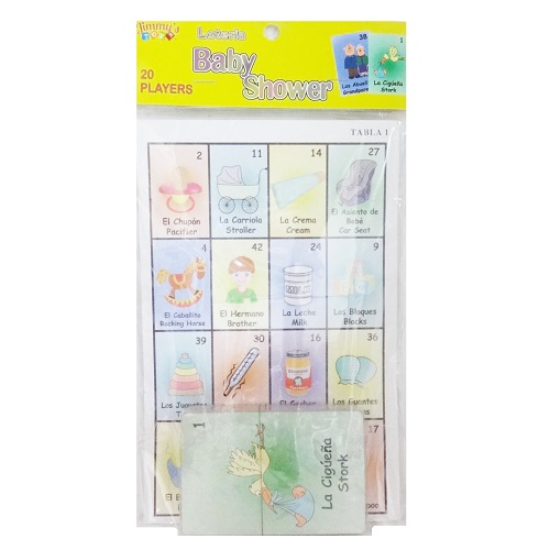 Toy Loteria Baby Shower 20 Players-wholesale Toy Loteria Baby Shower 20 Players-wholesale