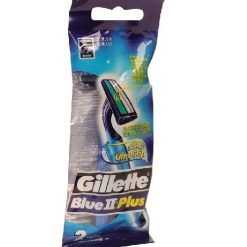 Gillette Blue II Plus 2pk Razors-wholesale