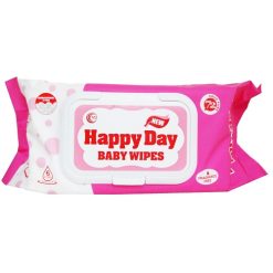 Happy Day Baby Wipes 72ct Pink-wholesale