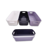 Storage Basket 9½X3X4½ Asst Clrs-wholesale Storage Basket 9½X3X4½ Asst Clrs-wholesale