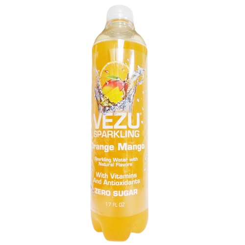 Vezu Sparkling Water 17oz Orange Mangowholesale