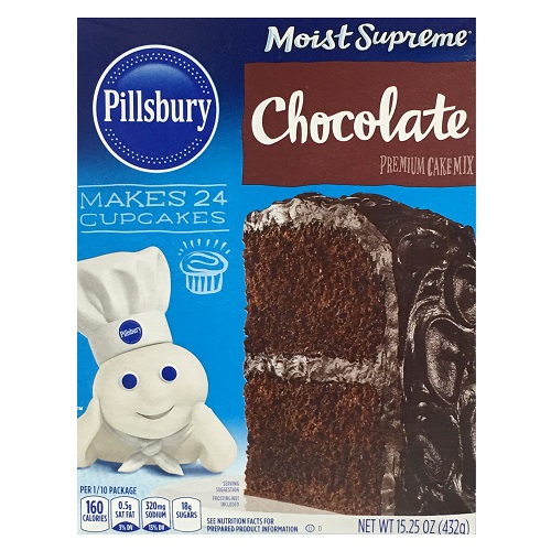Pillsbury Cake Mix Chocolate 15.25oz-wholesale Pillsbury Cake Mix Chocolate 15.25oz-wholesale