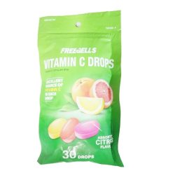 Freegells Vitamin C Drops 30ct Citrus-wholesale
