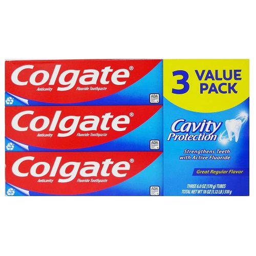 Colgate 18oz 3pk Cavity Protection-wholesale