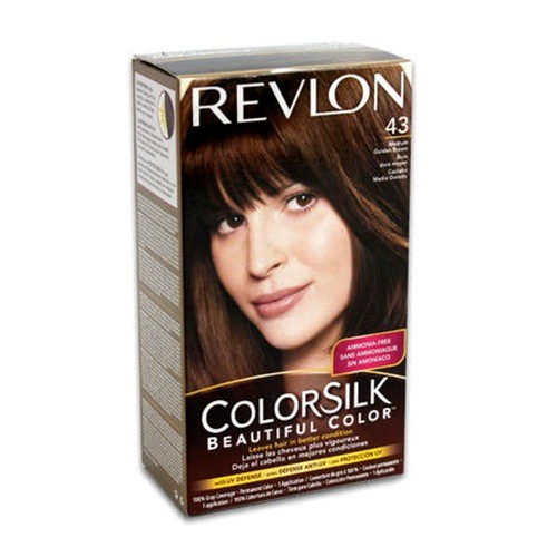 Revlon Color Silk #43 Md Golden Brown