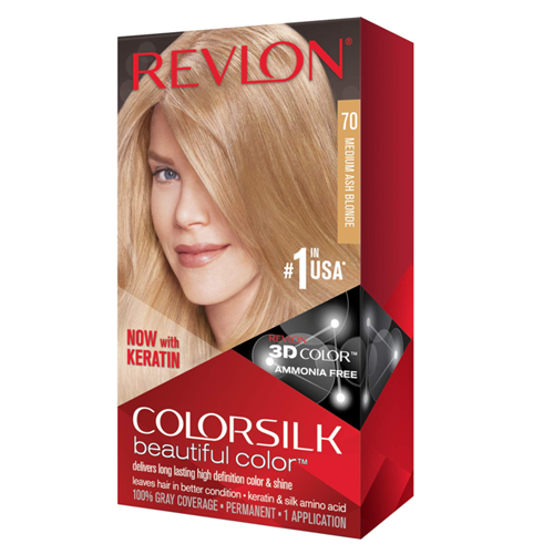 Revlon Color Silk #70 Md Ash Blonde-wholesale Revlon Color Silk #70 Md Ash Blonde-wholesale