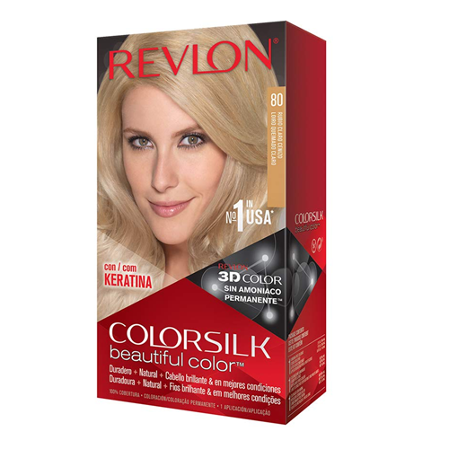 Revlon Color Silk #80 Light Ash Blonde-wholesale