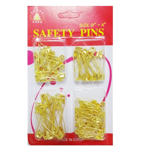 Safety Pins Gold Asst Sizes-wholesale - SmartLoadUsa.com - Online ...