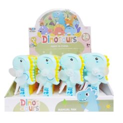 Toy Fan Dino Asst Clrs-wholesale