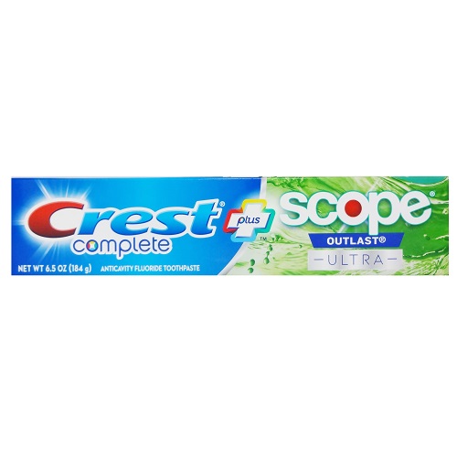 Crest Complete 6.5oz + Scope Ultra-wholesale