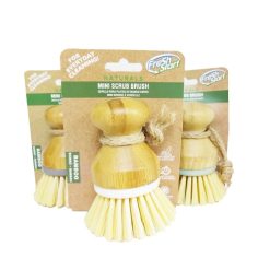 F.S Scrub Brush Mini Bamboo Handle-wholesale