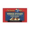 C.G Smoked Oysters 3oz In Cttn Seed Oil