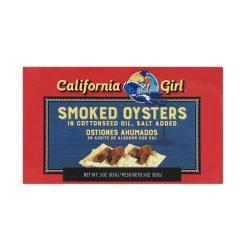 C.G Smoked Oysters 3oz In Cttn Seed Oil-wholesale