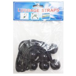 Bungee Ball Cord 6pc 6in Black-wholesale