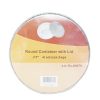 Aluminum Pan W-Lid 4pc 7in Round-wholesale
