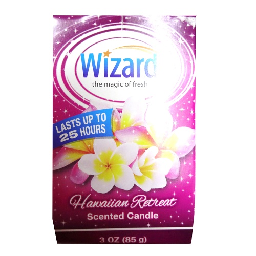 Wizard Scent Candle 3oz Hawaiian Retreat-wholesale