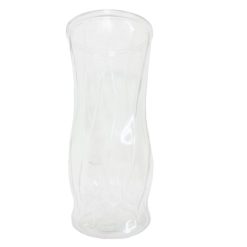 Vase Glass 8½in Clear W-Design-wholesale