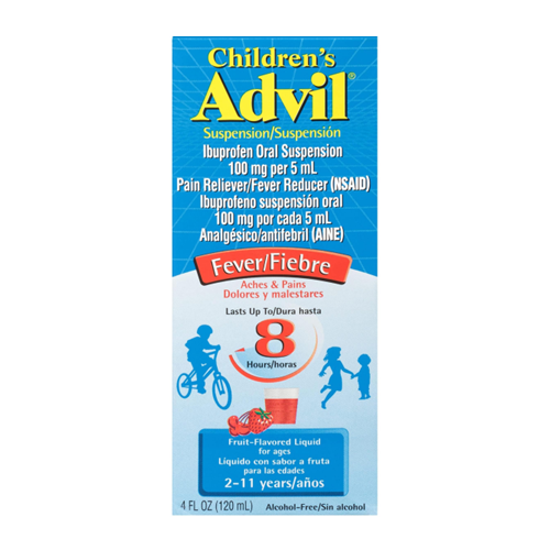 Advil Ibuprofen Suspension 100mg 4oz Frt-wholesale Advil Ibuprofen Suspension 100mg 4oz Frt-wholesale