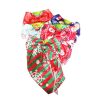 X-Mas Hair Metal Snap W-Bow Asst-wholesale X-Mas Hair Metal Snap W-Bow Asst-wholesale