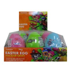 Nickelodeon Plastic Egg W-Sour Candy Ast-wholesale