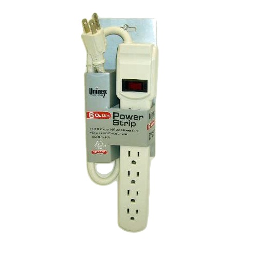 6 Outlet Power Strip UL