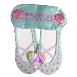 Girls Liner Socks 10-4 W-Marmaid Eyemask-wholesale