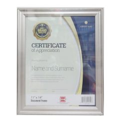 Document Frame 11 X 14in Silver-wholesale