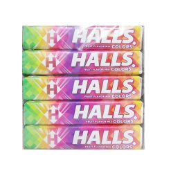 Halls Cough Drops 10ct Fruit Flavor Mix-wholesale